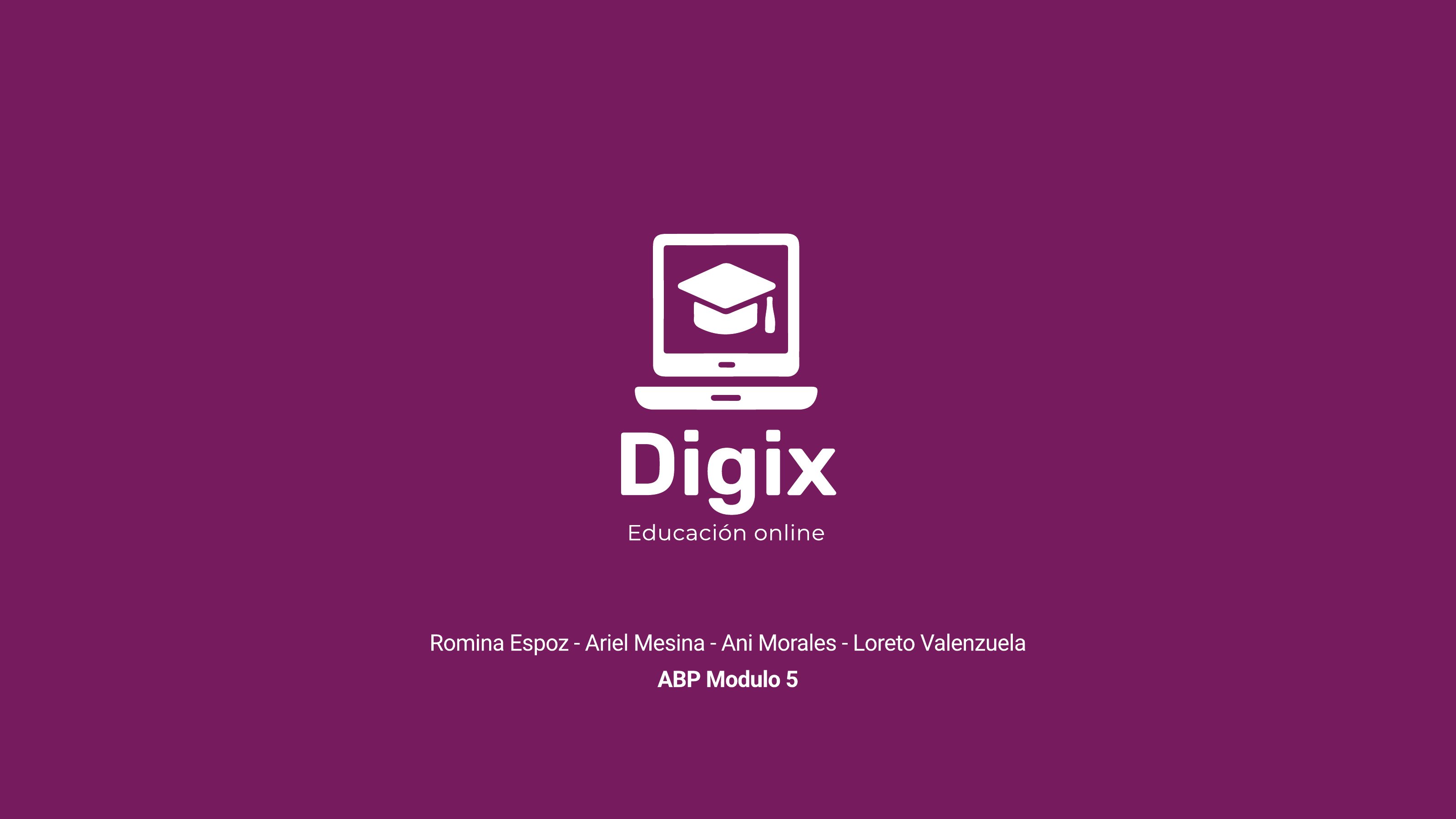 Portada proyecto Digix